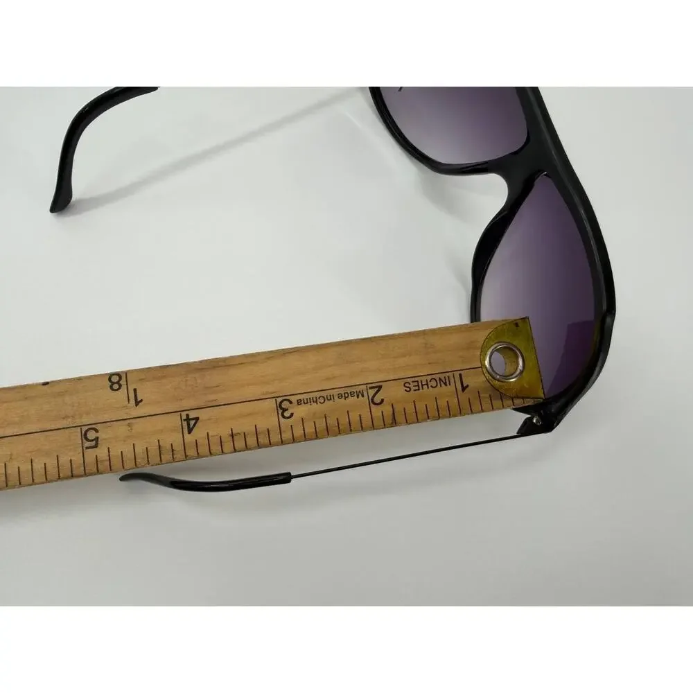 Vintage Milk Duds NY Yankees Logo Black Purple Sunglasses Promotional Eyewear